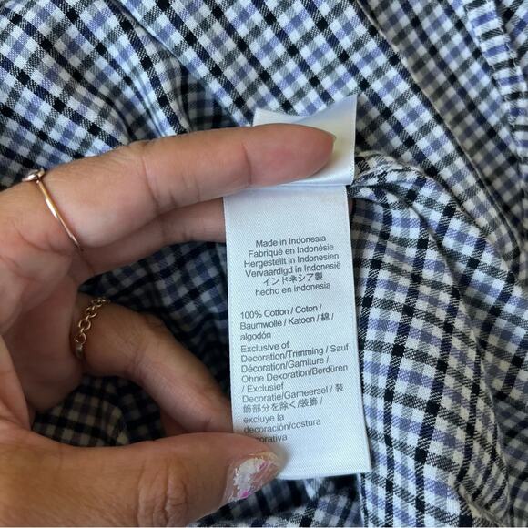 J. Crew Checkered Button Down Shirt - Picture 7 of 7